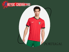 Camiseta de futbol Portugal barata 2024